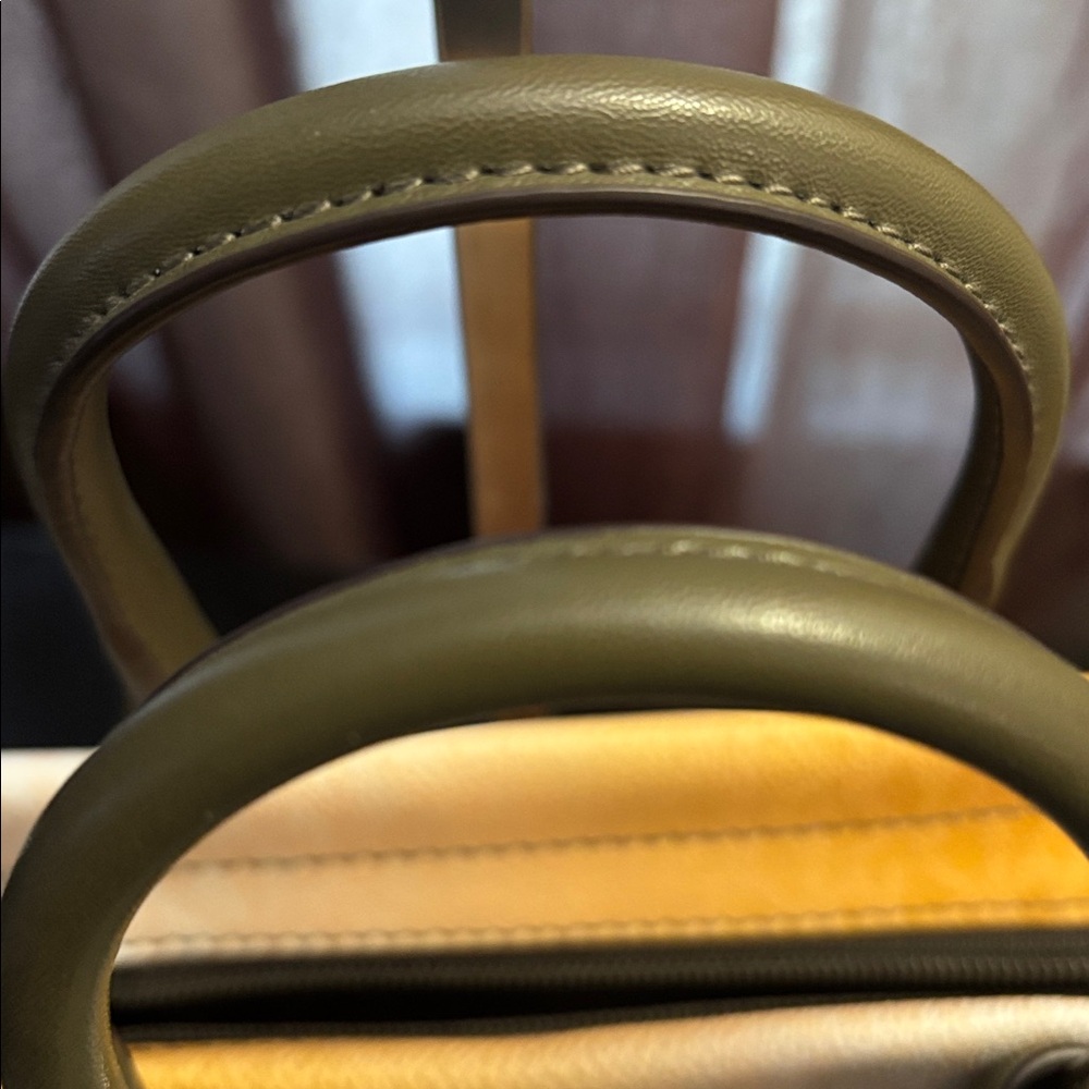 Michael Kors Olive and Gold Gradient Tote - Picture 3 of 6